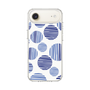 スリムプロテクションケース［ Nordic Dot - Blue ］