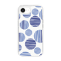 スリムプロテクションケース［ Nordic Dot - Blue ］