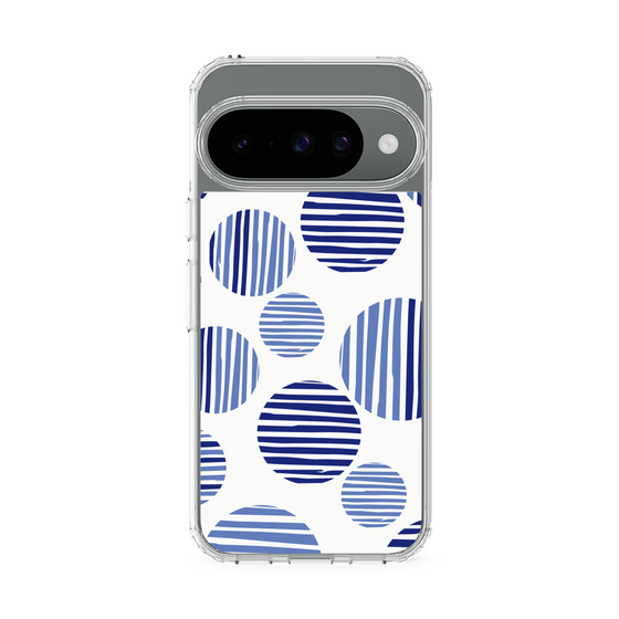 スリムプロテクションケース［ Nordic Dot - Blue ］