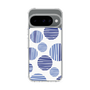 スリムプロテクションケース［ Nordic Dot - Blue ］