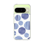 スリムプロテクションケース［ Nordic Dot - Blue ］