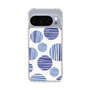 スリムプロテクションケース［ Nordic Dot - Blue ］
