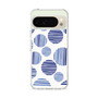 スリムプロテクションケース［ Nordic Dot - Blue ］
