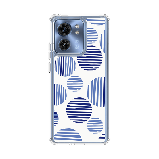 スリムプロテクションケース［ Nordic Dot - Blue ］