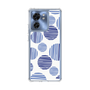 スリムプロテクションケース［ Nordic Dot - Blue ］