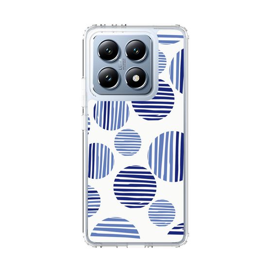 スリムプロテクションケース［ Nordic Dot - Blue ］