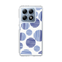 スリムプロテクションケース［ Nordic Dot - Blue ］