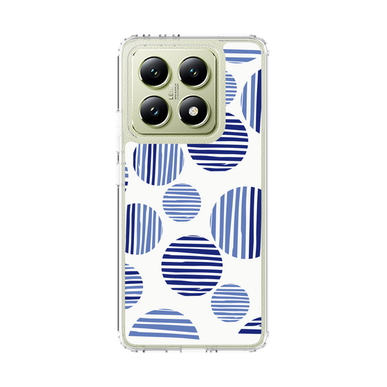 スリムプロテクションケース［ Nordic Dot - Blue ］