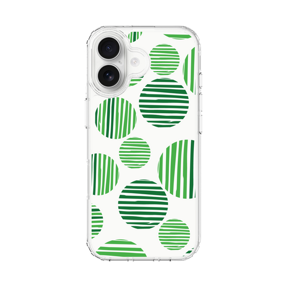 スリムプロテクションケース［ Nordic Dot - Green ］