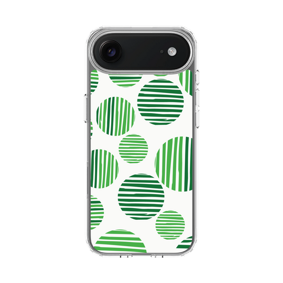 スリムプロテクションケース［ Nordic Dot - Green ］
