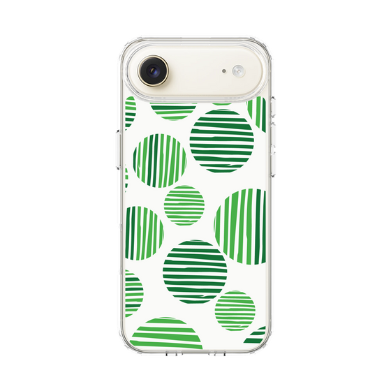 スリムプロテクションケース［ Nordic Dot - Green ］