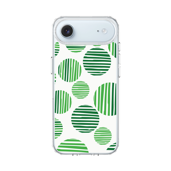 スリムプロテクションケース［ Nordic Dot - Green ］
