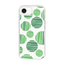 スリムプロテクションケース［ Nordic Dot - Green ］