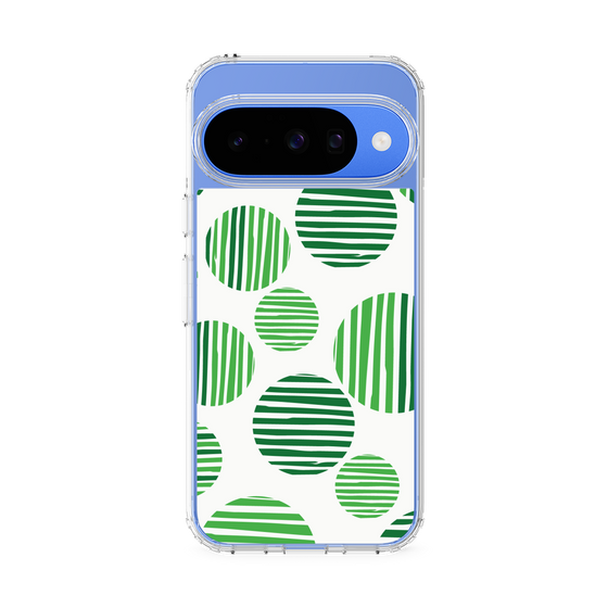 スリムプロテクションケース［ Nordic Dot - Green ］