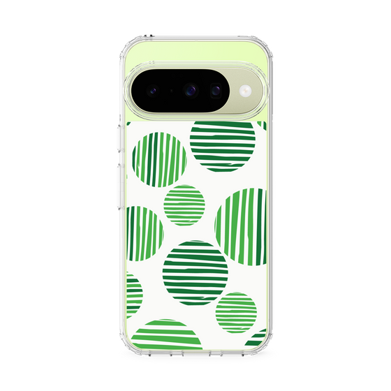 スリムプロテクションケース［ Nordic Dot - Green ］