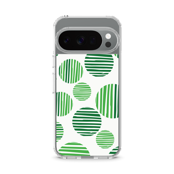 スリムプロテクションケース［ Nordic Dot - Green ］