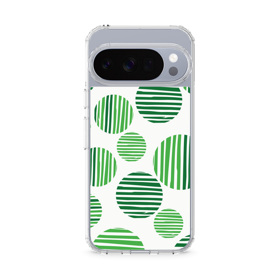 スリムプロテクションケース［ Nordic Dot - Green ］