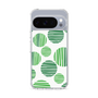 スリムプロテクションケース［ Nordic Dot - Green ］