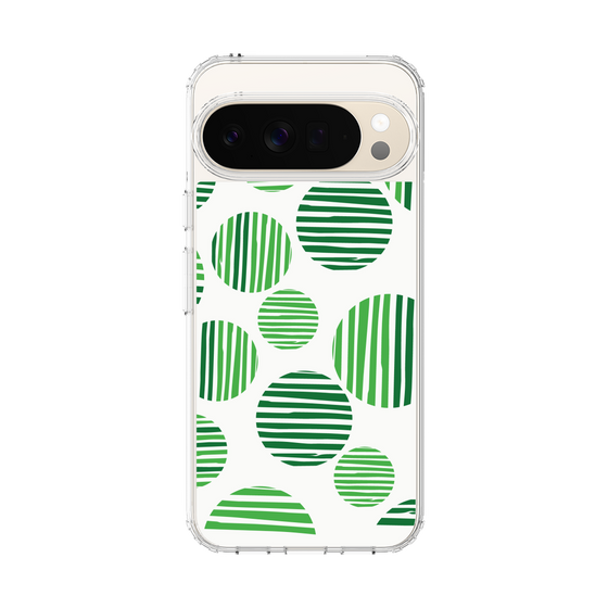 スリムプロテクションケース［ Nordic Dot - Green ］