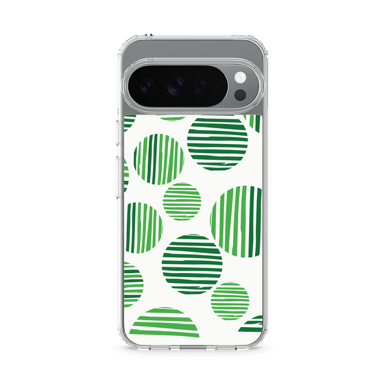 スリムプロテクションケース［ Nordic Dot - Green ］