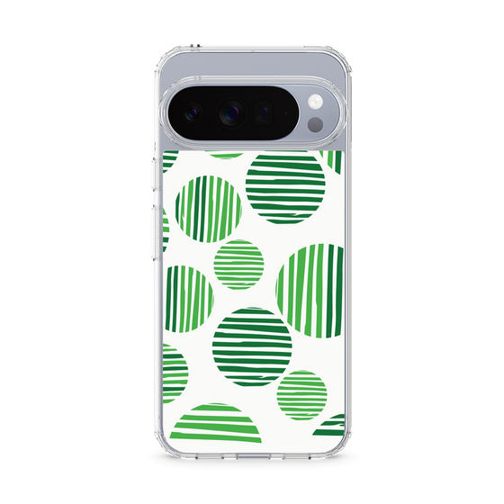 スリムプロテクションケース［ Nordic Dot - Green ］
