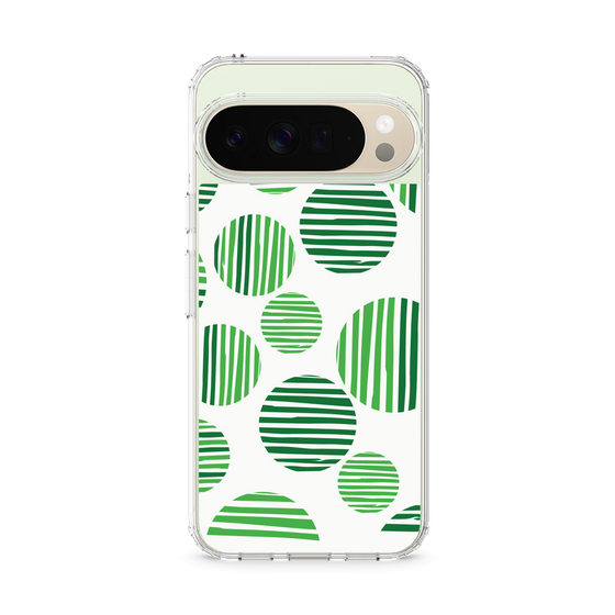 スリムプロテクションケース［ Nordic Dot - Green ］
