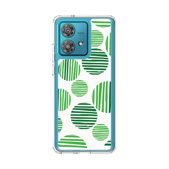 スリムプロテクションケース［ Nordic Dot - Green ］
