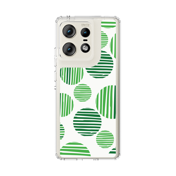 スリムプロテクションケース［ Nordic Dot - Green ］