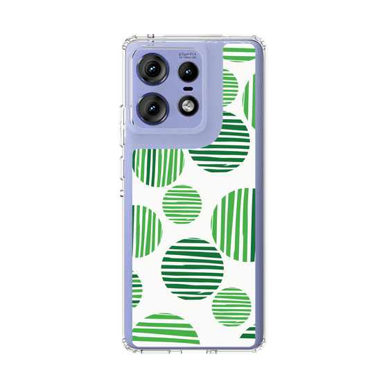 スリムプロテクションケース［ Nordic Dot - Green ］