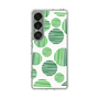 スリムプロテクションケース［ Nordic Dot - Green ］