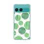 スリムプロテクションケース［ Nordic Dot - Green ］