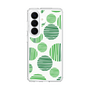 スリムプロテクションケース［ Nordic Dot - Green ］