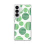スリムプロテクションケース［ Nordic Dot - Green ］
