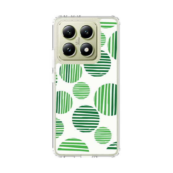 スリムプロテクションケース［ Nordic Dot - Green ］