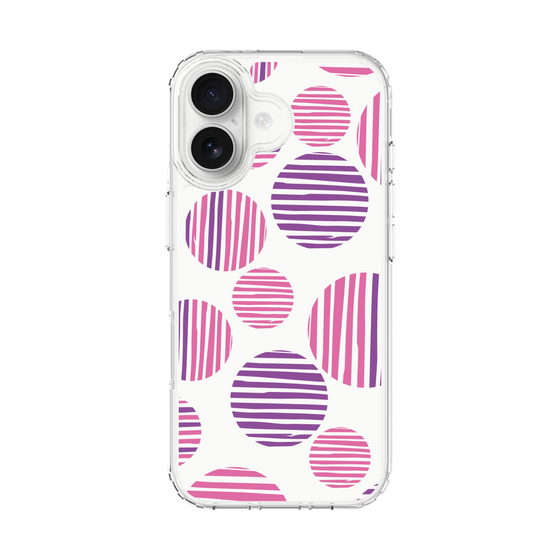 スリムプロテクションケース［ Nordic Dot - Pink ］