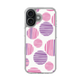 スリムプロテクションケース［ Nordic Dot - Pink ］
