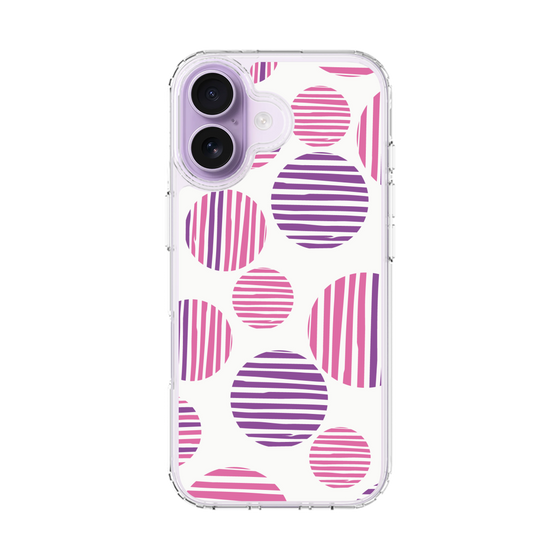 スリムプロテクションケース［ Nordic Dot - Pink ］