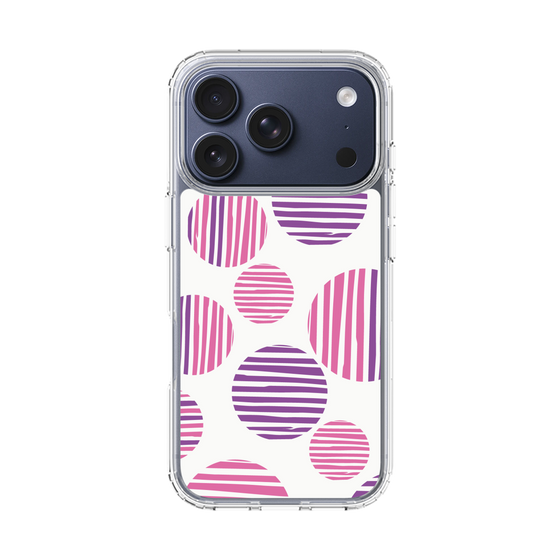 スリムプロテクションケース［ Nordic Dot - Pink ］