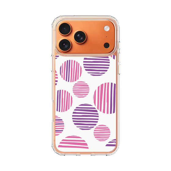 スリムプロテクションケース［ Nordic Dot - Pink ］