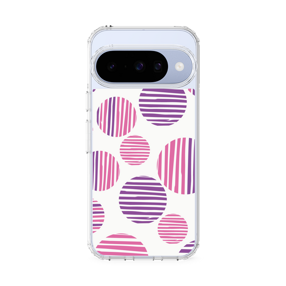 スリムプロテクションケース［ Nordic Dot - Pink ］
