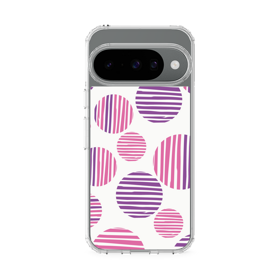 スリムプロテクションケース［ Nordic Dot - Pink ］