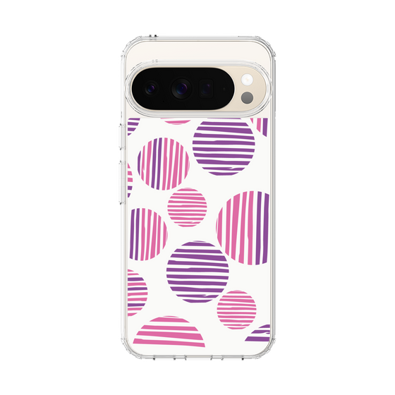 スリムプロテクションケース［ Nordic Dot - Pink ］