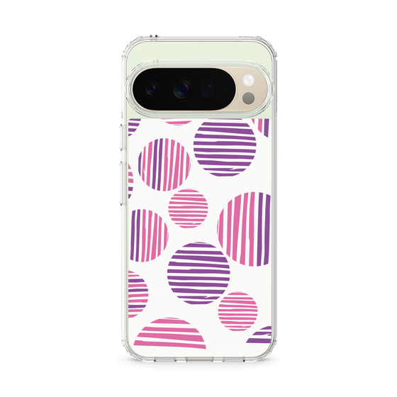 スリムプロテクションケース［ Nordic Dot - Pink ］