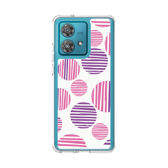 スリムプロテクションケース［ Nordic Dot - Pink ］