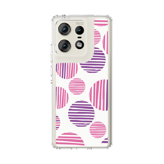 スリムプロテクションケース［ Nordic Dot - Pink ］