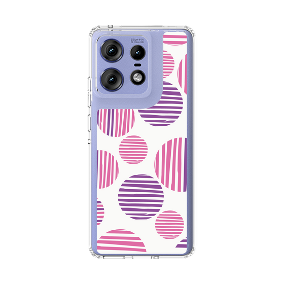 スリムプロテクションケース［ Nordic Dot - Pink ］