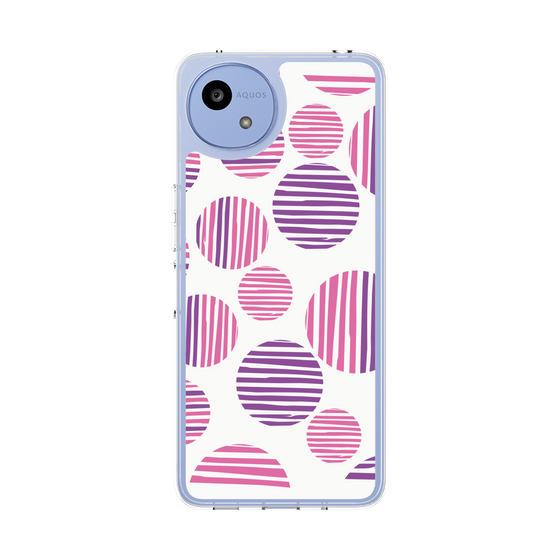 スリムプロテクションケース［ Nordic Dot - Pink ］