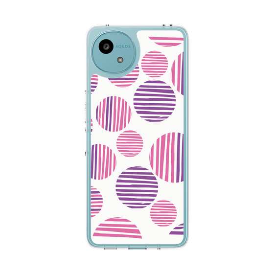 スリムプロテクションケース［ Nordic Dot - Pink ］