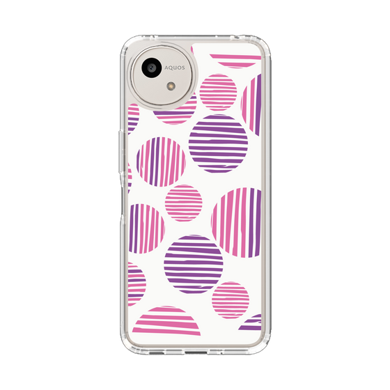 スリムプロテクションケース［ Nordic Dot - Pink ］