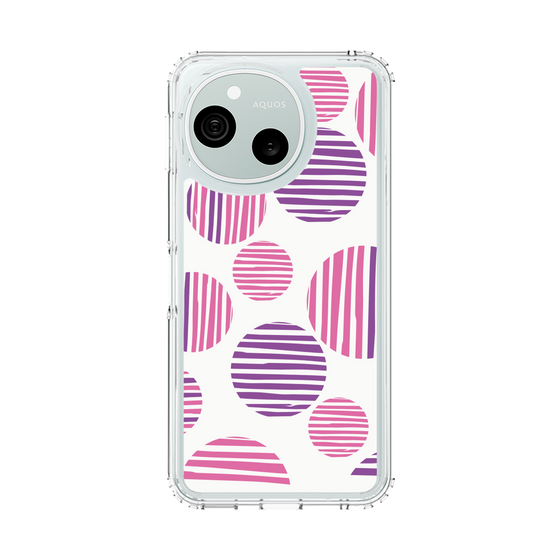 スリムプロテクションケース［ Nordic Dot - Pink ］